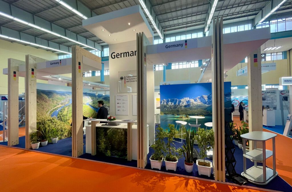 Messestand Djazagro April 2025 in Algier